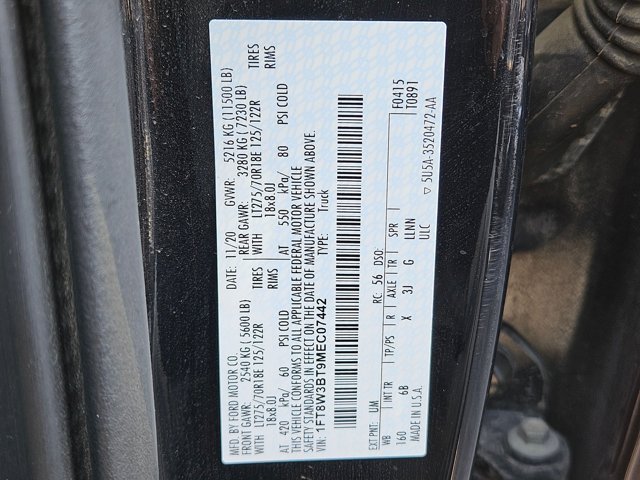 Used 2021 Black Metallic Ford LARIAT image 70