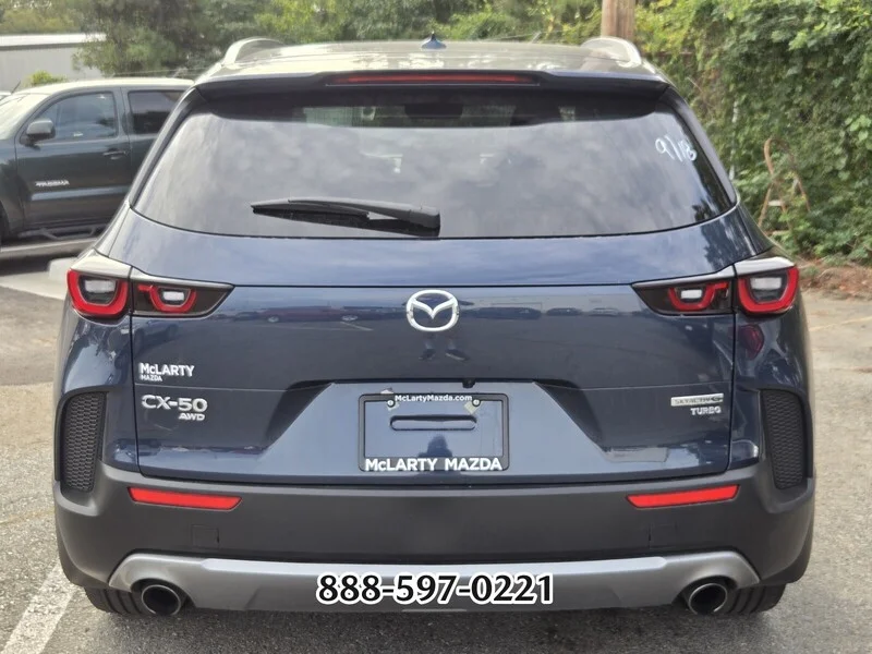 Certified Used 2025 Blue Metallic MAZDA 2.5 TURBO PREMIUM PACKAGE image 4