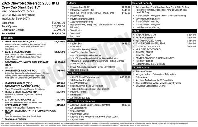 2026 Chevrolet Silverado 2500 HD LT - Photo 35