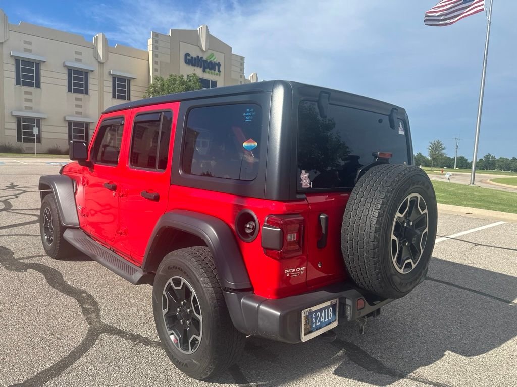 Used 2018 Red Jeep Unlimited Sport S image 7