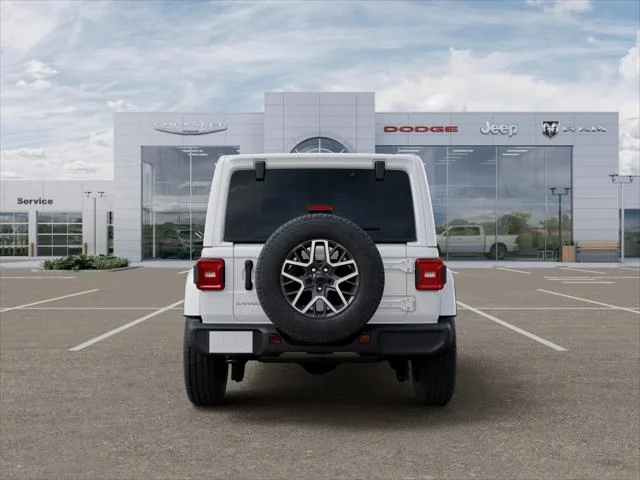 New 2026 Bright White Clear-Coat Exterior Paint Jeep Sahara image 33
