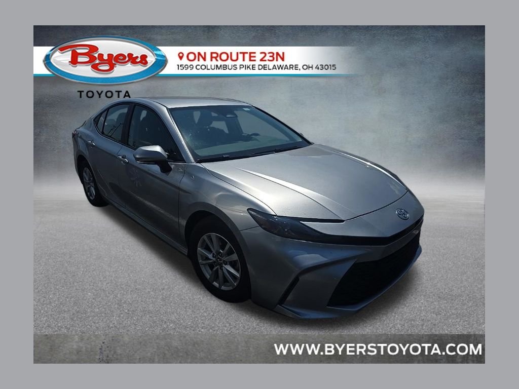 Used 2025 Celestial Silver Metallic Toyota LE image 1