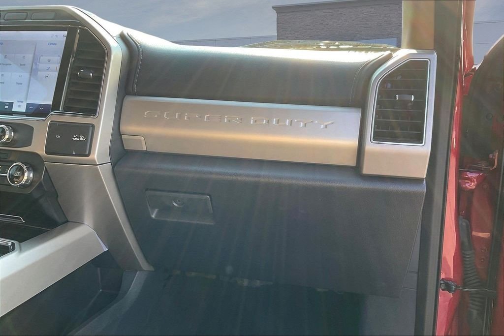 Certified Used 2022 Red Metallic Ford Lariat image 27