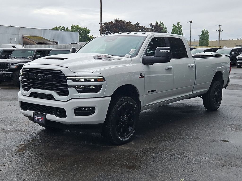 New 2026 Bright White Clear-Coat Exterior Paint RAM Laramie image 3