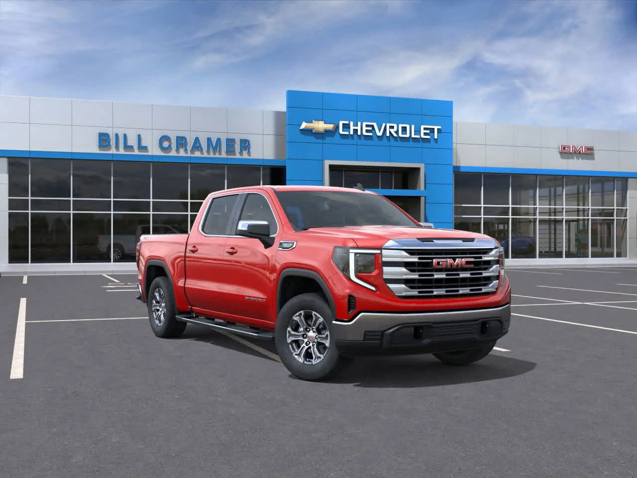 New 2026 Cardinal Red GMC SLE image 16