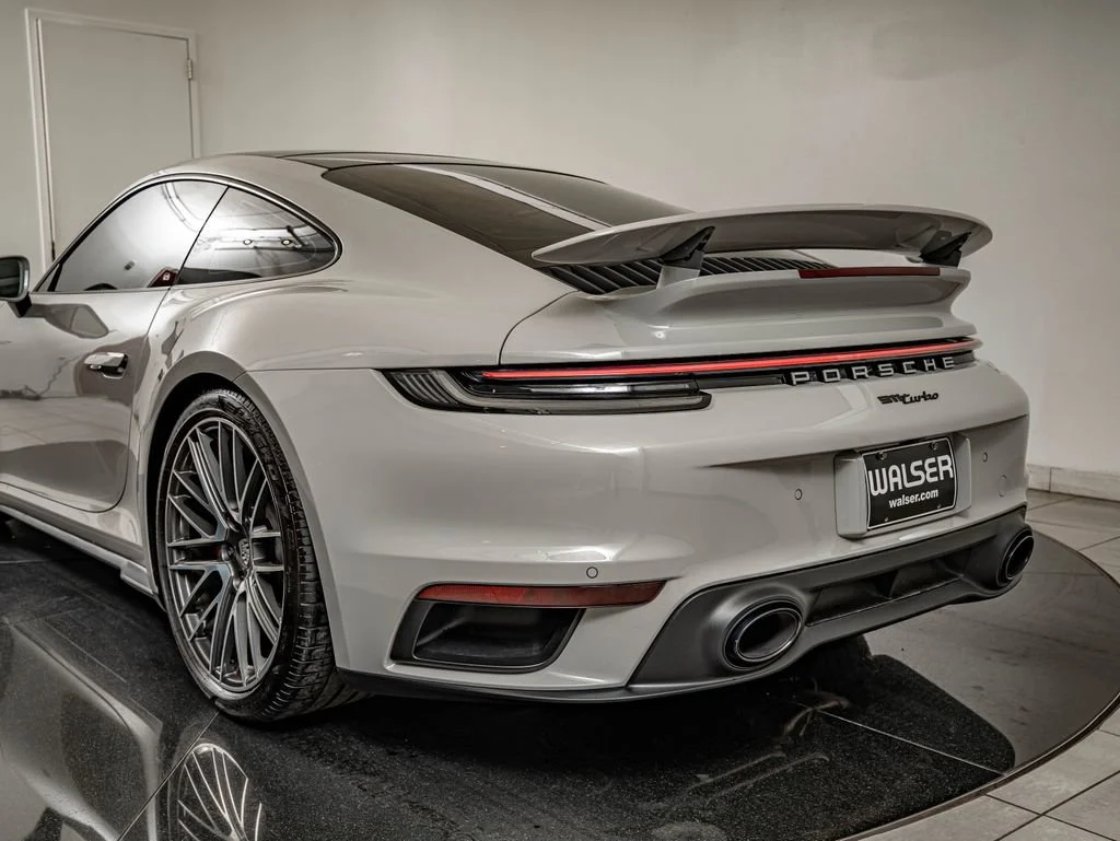 Certified Used 2023 Chalk Porsche Turbo image 27