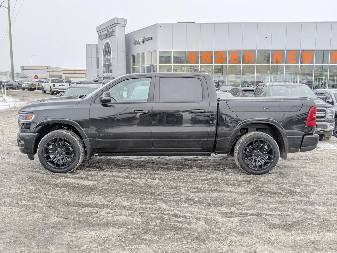 New 2026 Black RAM Limited - - Night Ed - Pano Sunroof - Hurricane HO Turbo - 14.4 Screen - Head-Up Display & More! image 5