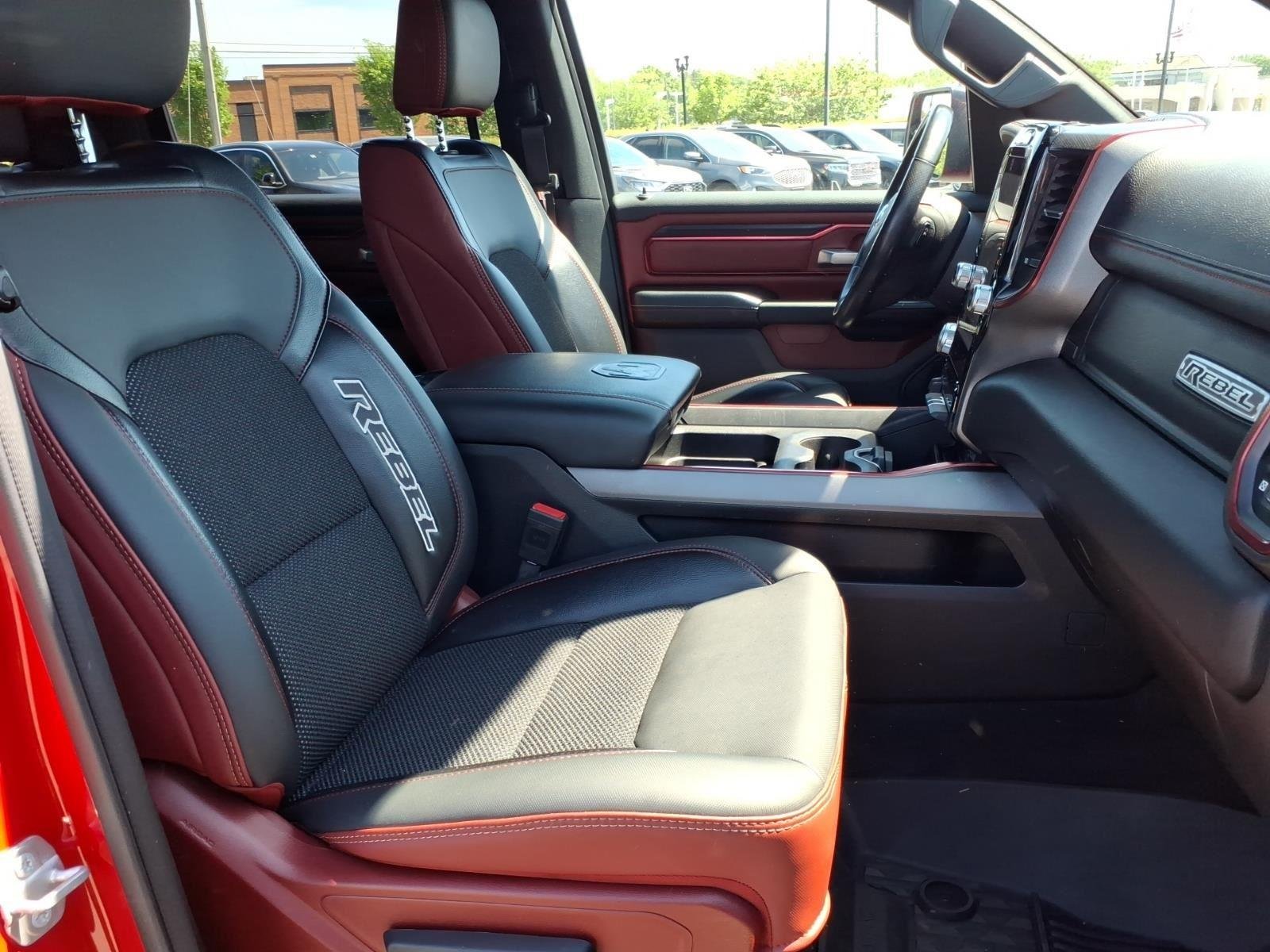 Used 2023 Flame Red Clearcoat Ram Rebel image 18