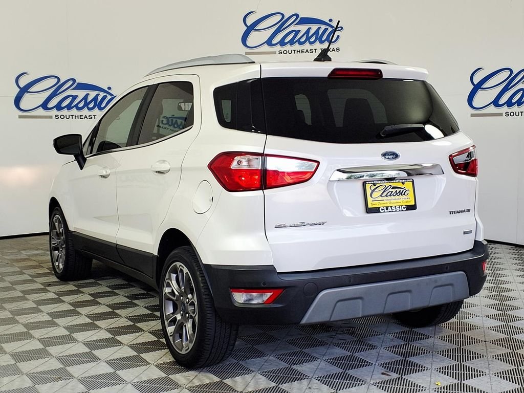 Used 2019 Ford Ecosport Titanium with VIN MAJ3S2KE7KC289056 for sale in Beaumont, TX