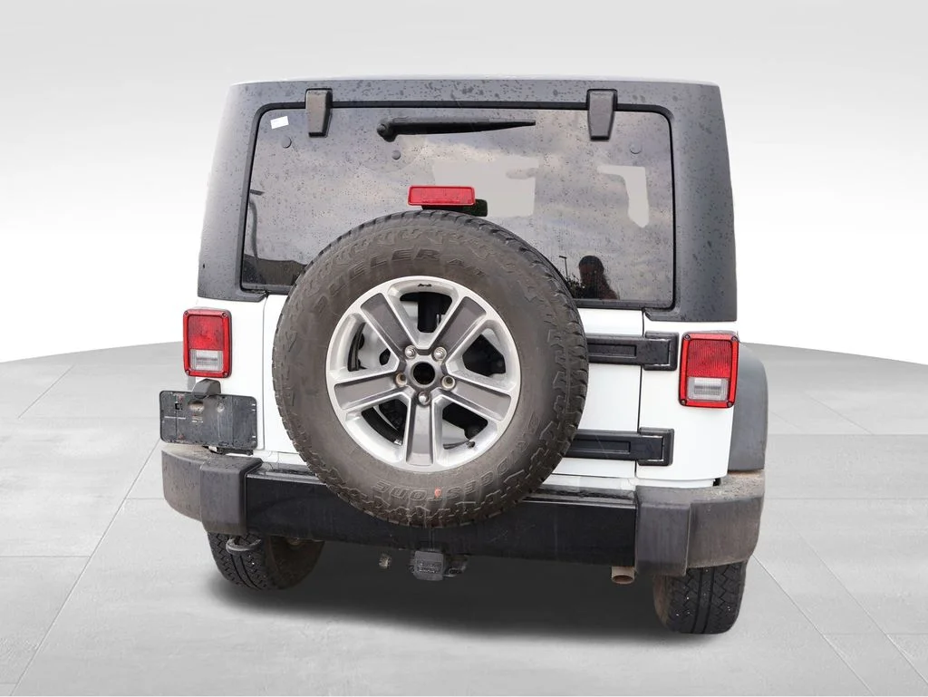 Used 2017 Bright White Clearcoat Jeep Willys Wheeler image 10