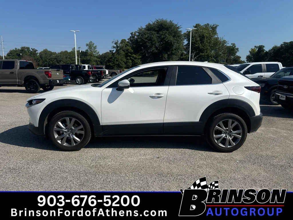 Used 2020 Snowflake White Pearl Mica Mazda Preferred Package image 8