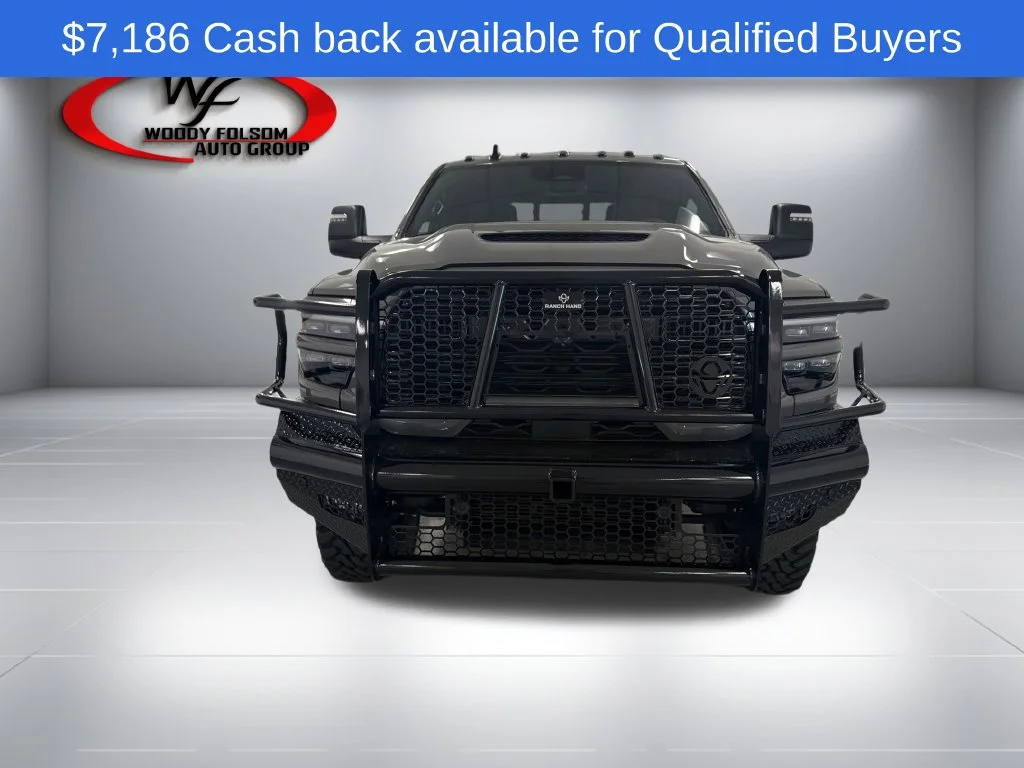 New 2026 Ceramic Gray Clear-Coat Exterior Paint RAM Laramie image 2