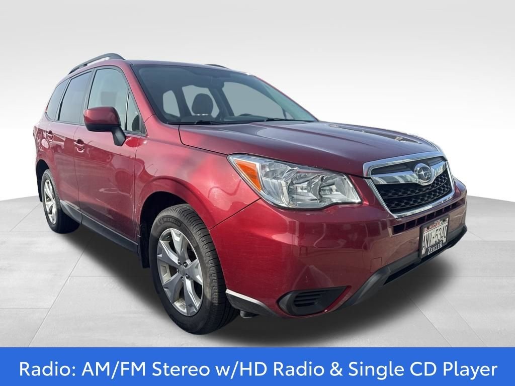 Used 2014 Subaru Forester i Premium with VIN JF2SJAEC9EH489555 for sale in Mount Pleasant, WI