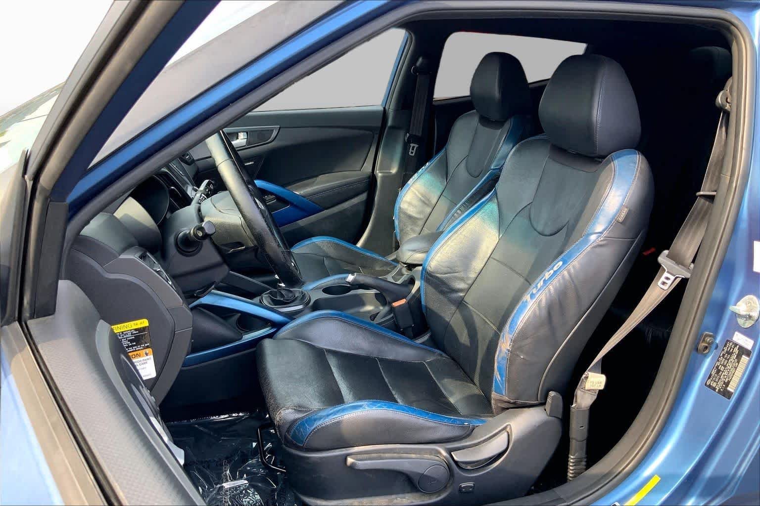 Used 2016 Matte Blue Hyundai Turbo Rally Edition image 8