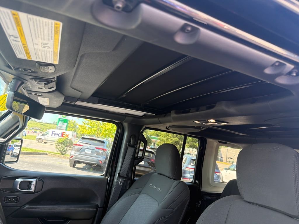 Used 2023 Black Jeep Sahara image 24