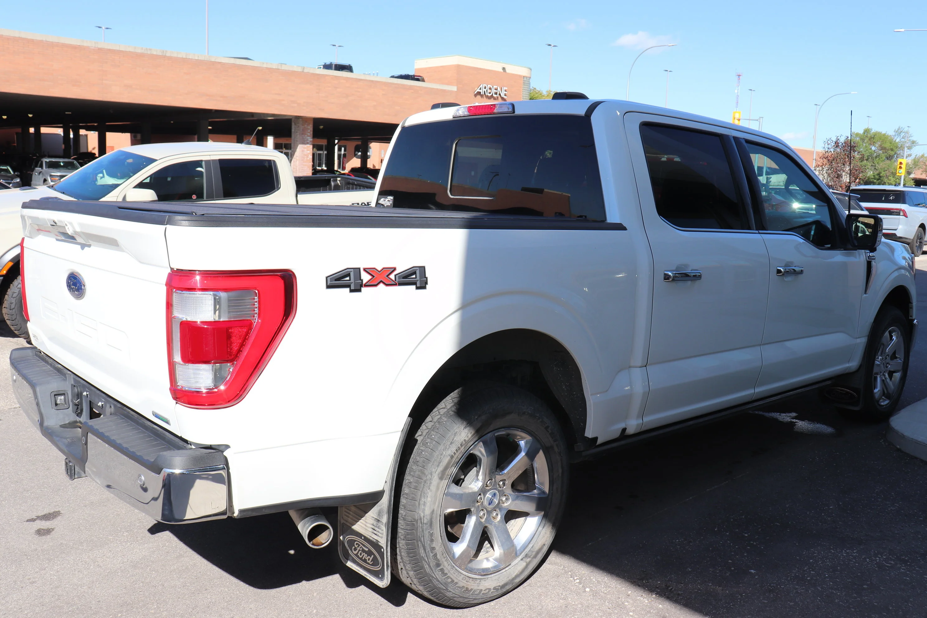 Used 2023 White Ford XL 4WD SuperCrew 5.5