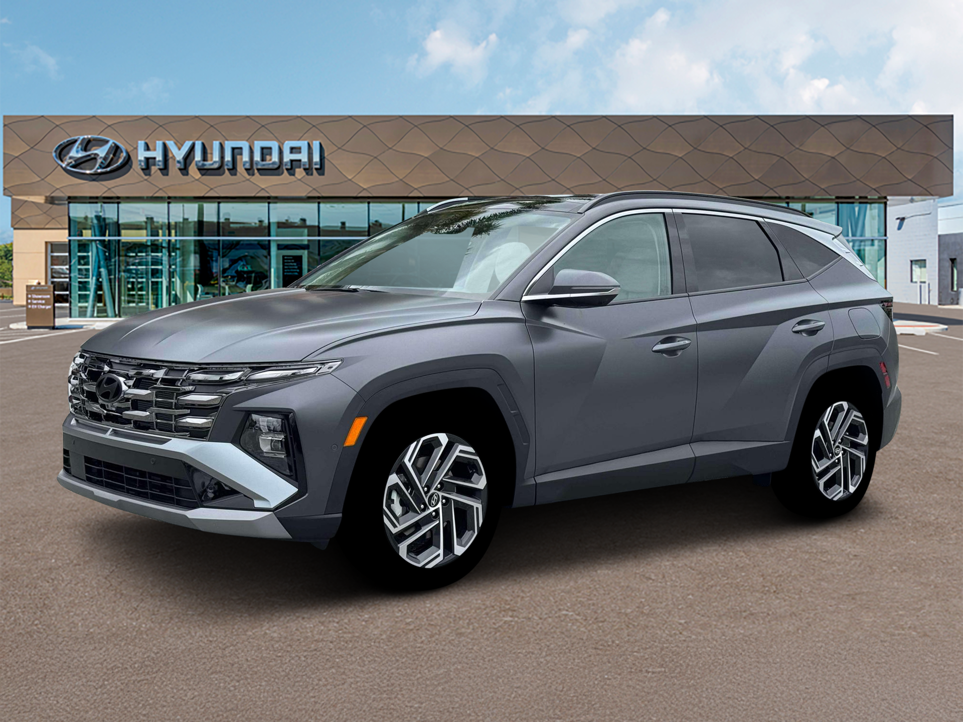 New 2026 Gray Hyundai Limited image 2