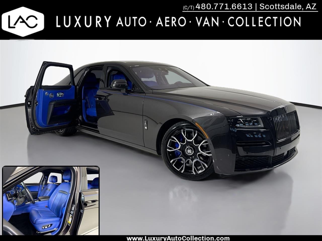 Used 2023 Darkest Tungsten Rolls-Royce Black Badge | Rear Exec Seats | Bespoke Audio image 1