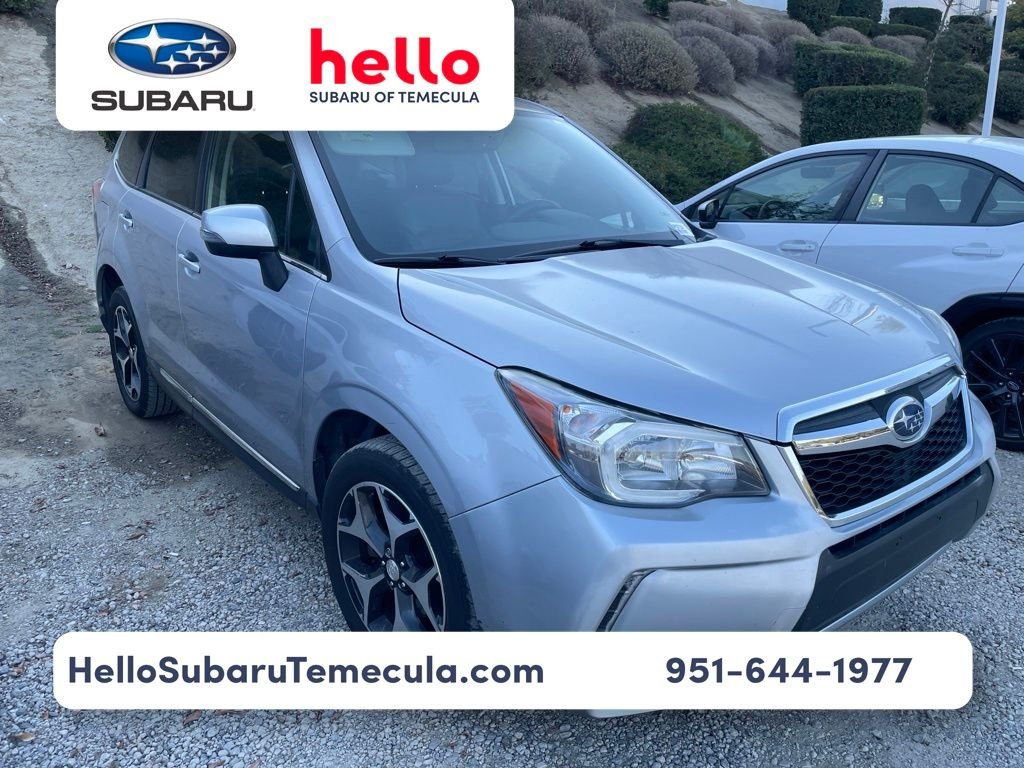 Used 2015 Ice Silver Metallic Subaru 2.0XT Touring image 1