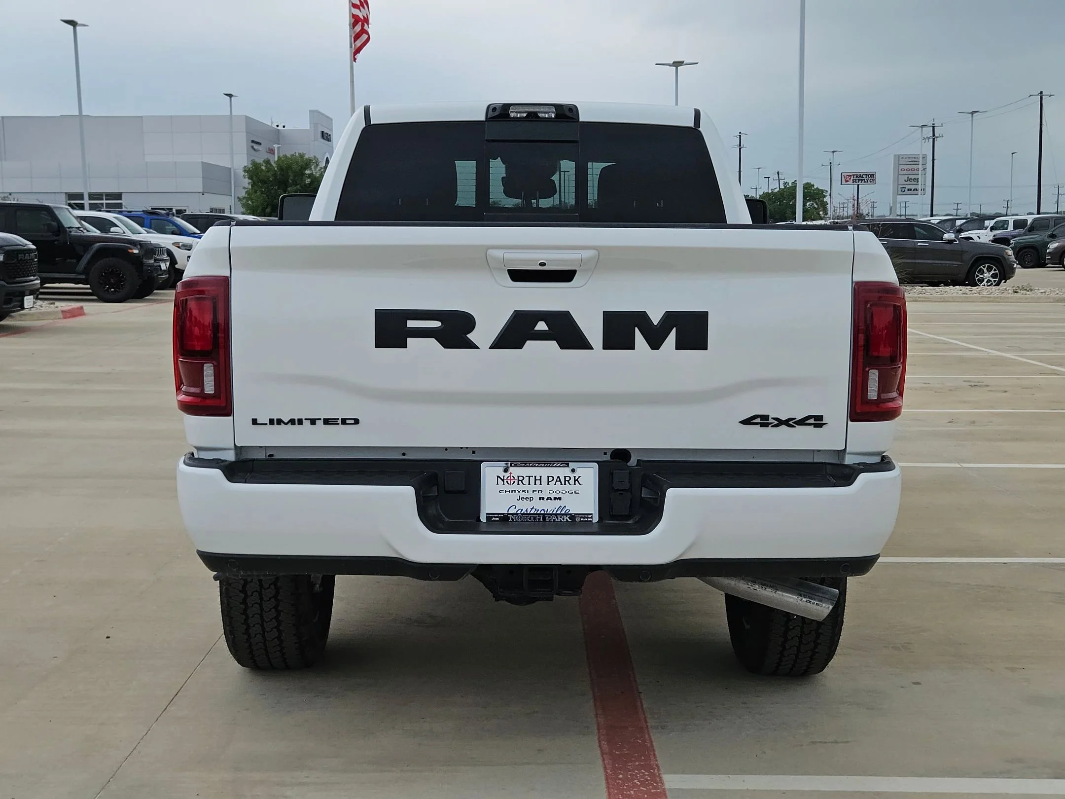 New 2026 Bright White Clear-Coat Exterior Paint RAM Limited image 4