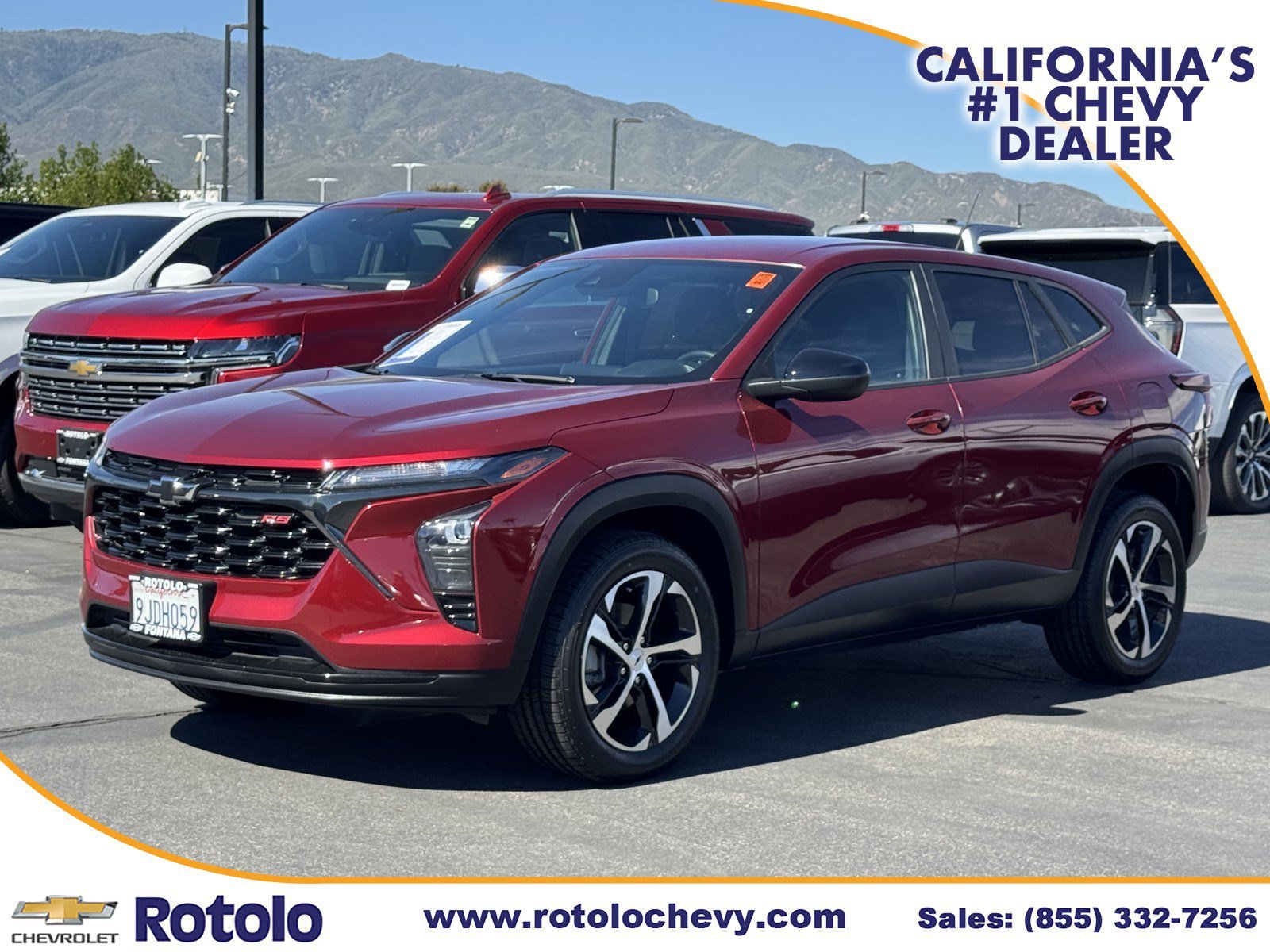 Used 2024 Crimson Metallic Chevrolet 1RS image 3