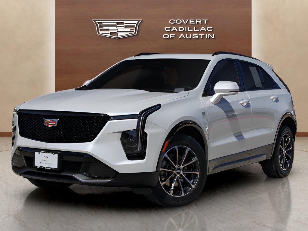 Certified Used 2025 Crystal White Tricoat Cadillac Sport image 1