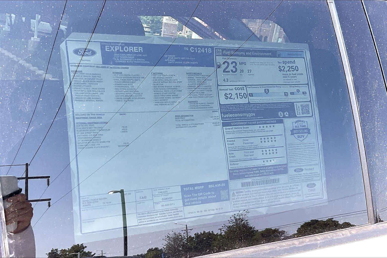 New 2026 Star White Metallic Tri-Coat Ford ST-Line image 20