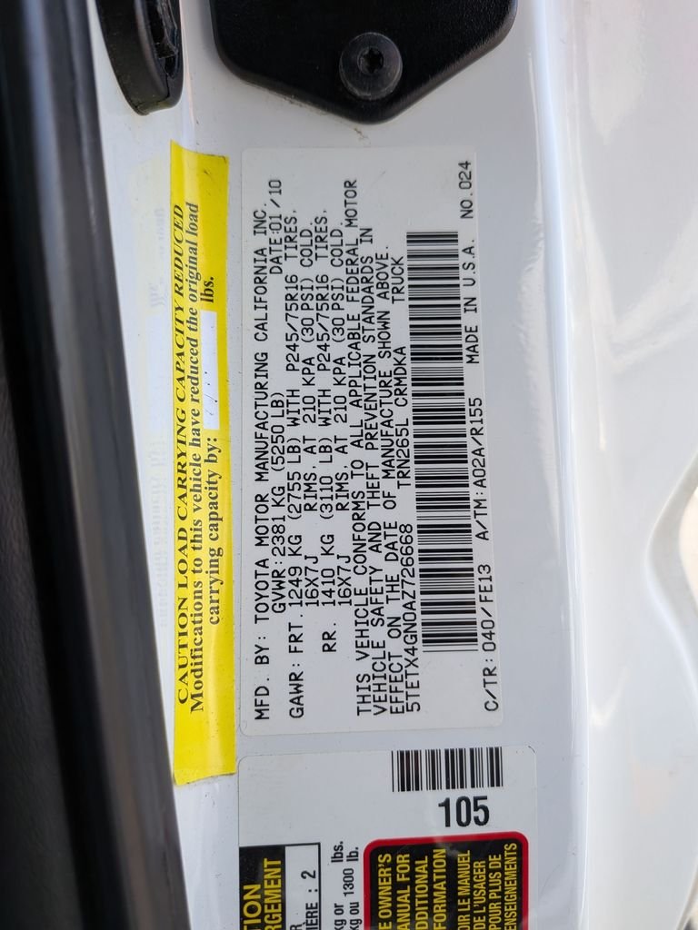 2010 Toyota Tacoma PreRunner - Photo 31