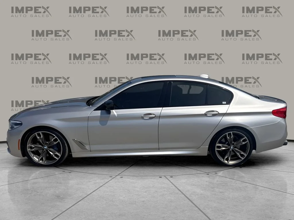 Used 2019 Silver BMW M550i xDrive image 2
