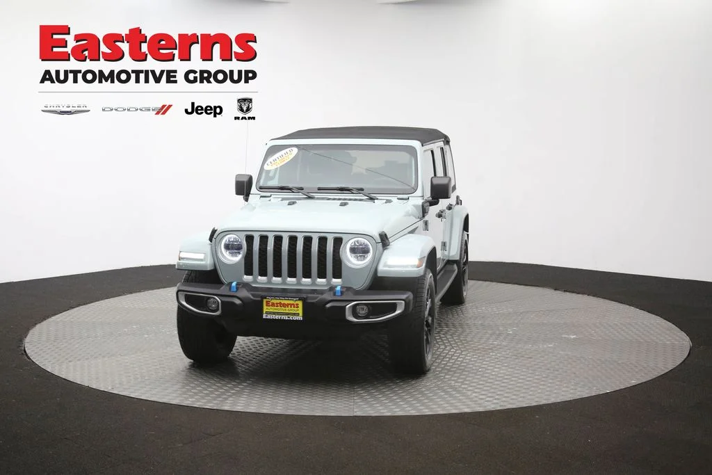 Used 2023 Gray Jeep Sahara 4xe image 52