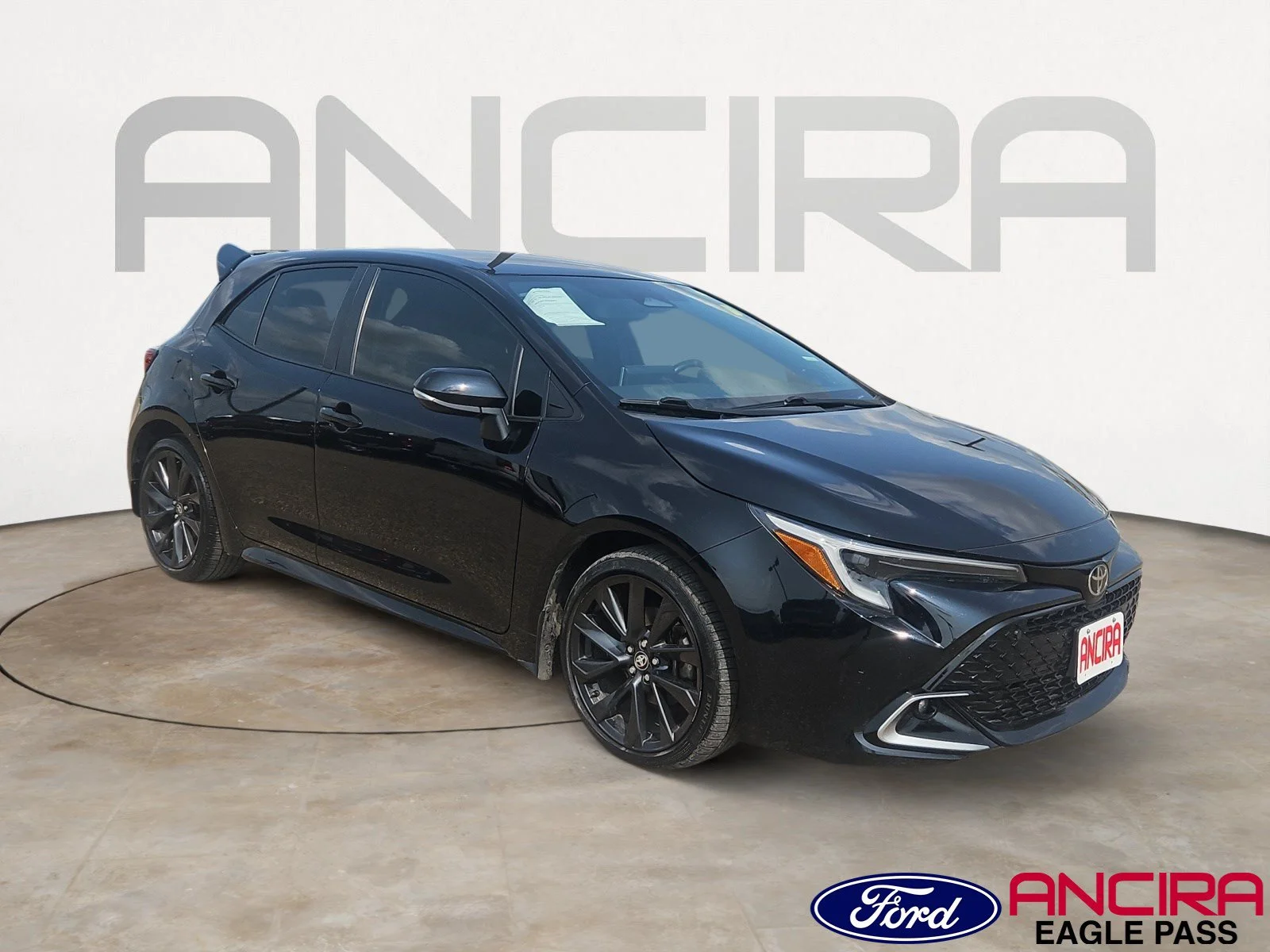 Used 2023 Midnight Black Metallic Toyota XSE image 1