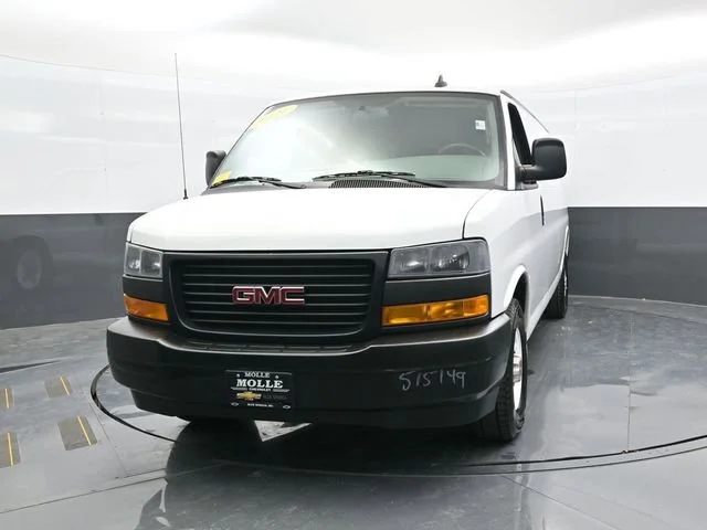 Used 2021 GMC Savana Cargo Work Van with VIN 1GTW7BF70M1197161 for sale in Kansas City