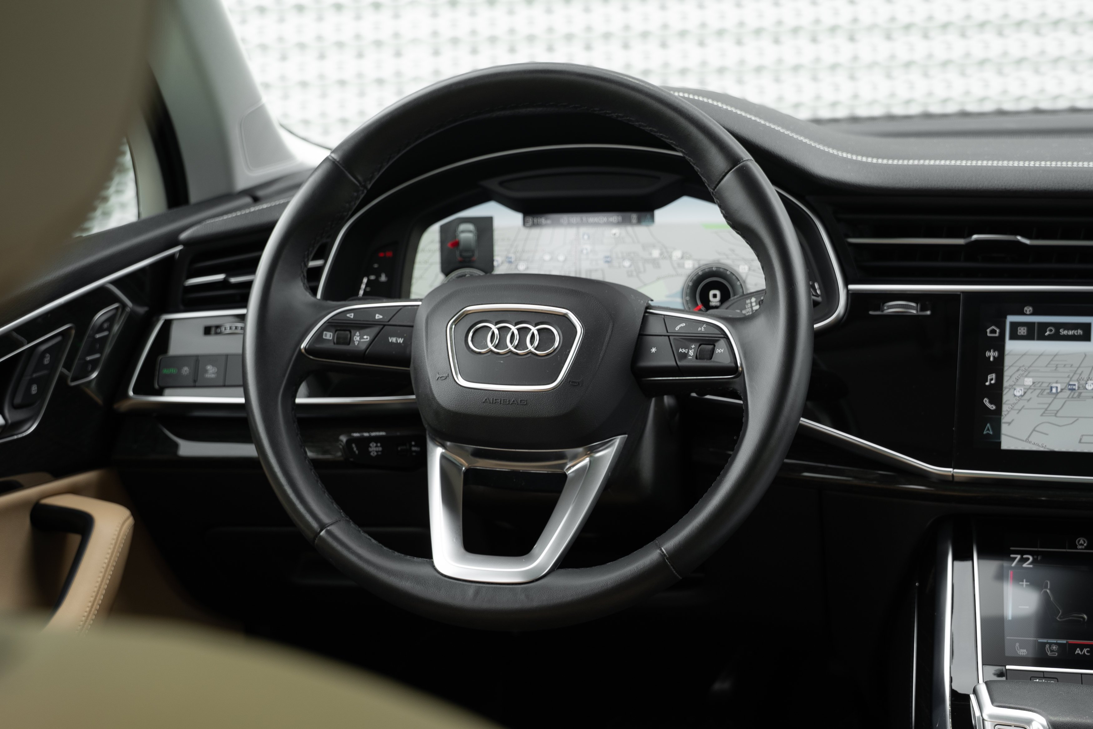 Certified Used 2023 Glacier White Metallic Audi Premium Plus image 9