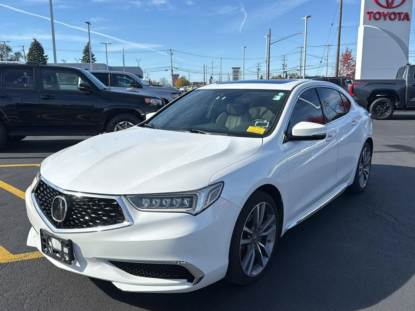 Used 2020 Platinum White Pearl Acura SH-AWD V6 w/Tech image 7