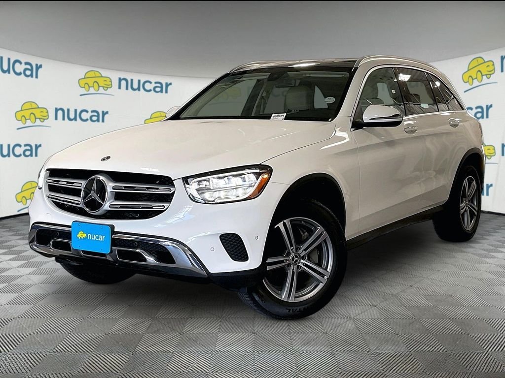 Used 2021 White Mercedes-Benz GLC 300 image 3
