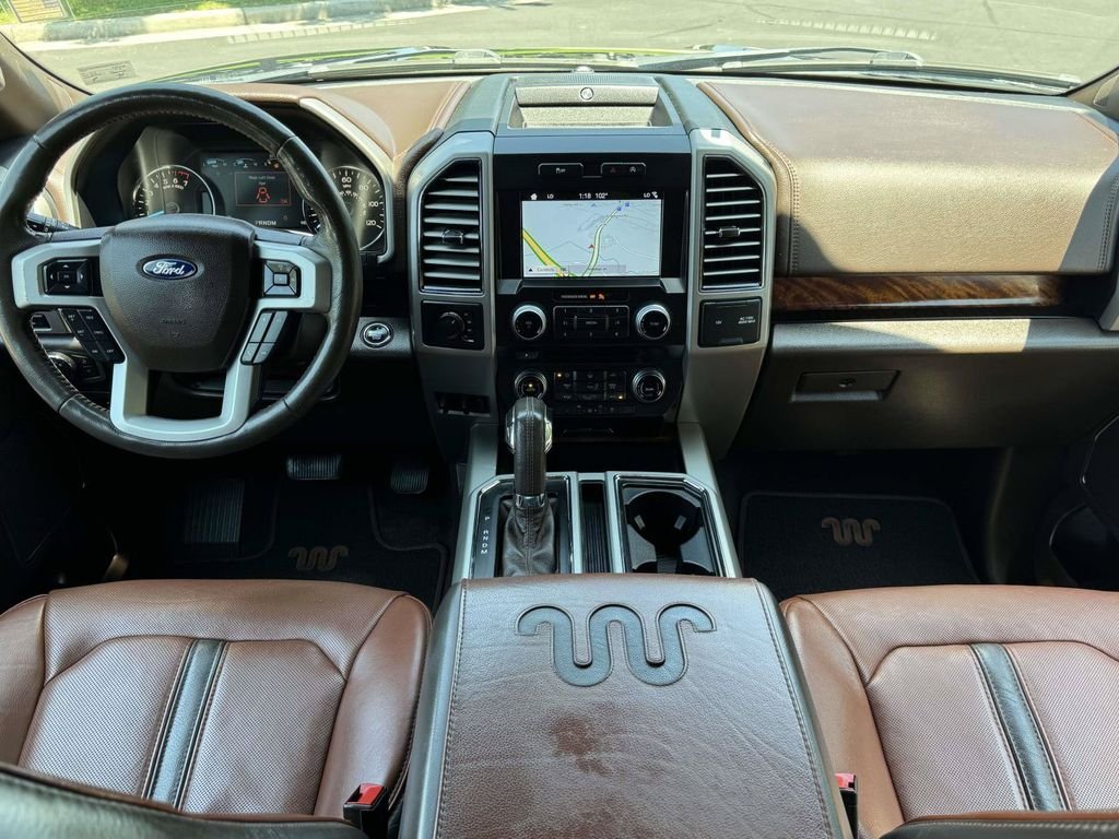 Used 2018 Blue Ford King Ranch image 3