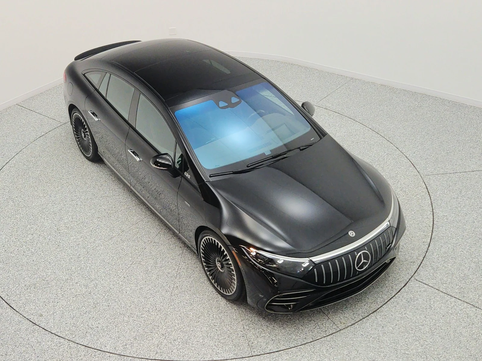Used 2023 Obsidian Black Metallic Mercedes-Benz AMG® EQS 4MATIC+ Sedan image 23