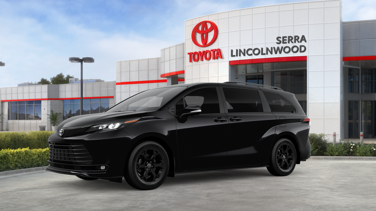 New 2026 Midnight Black Metallic Toyota Woodland Edition image 2