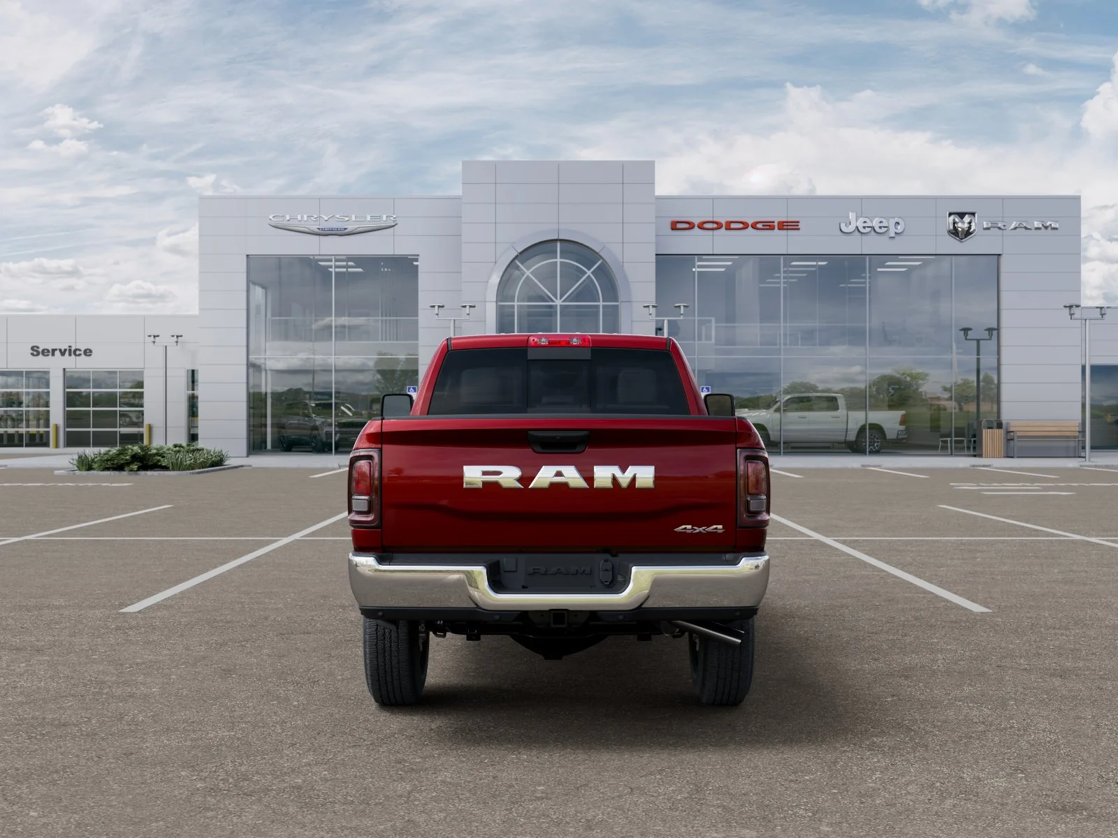 New 2026 Molten Red Pearlcoat RAM Tradesman image 38