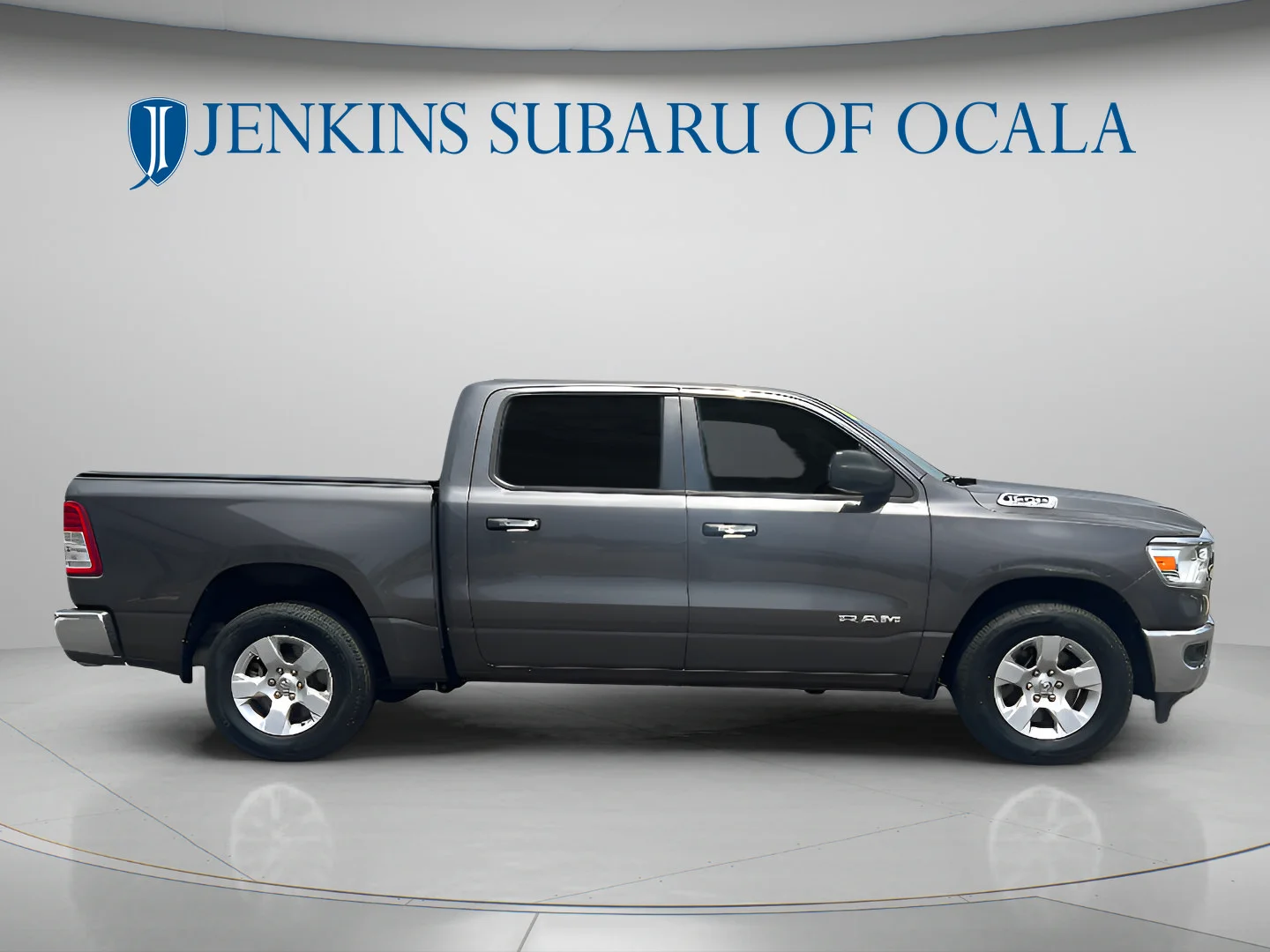 Used 2020 Granite Crystal Metallic Clearcoat Ram Big Horn image 2
