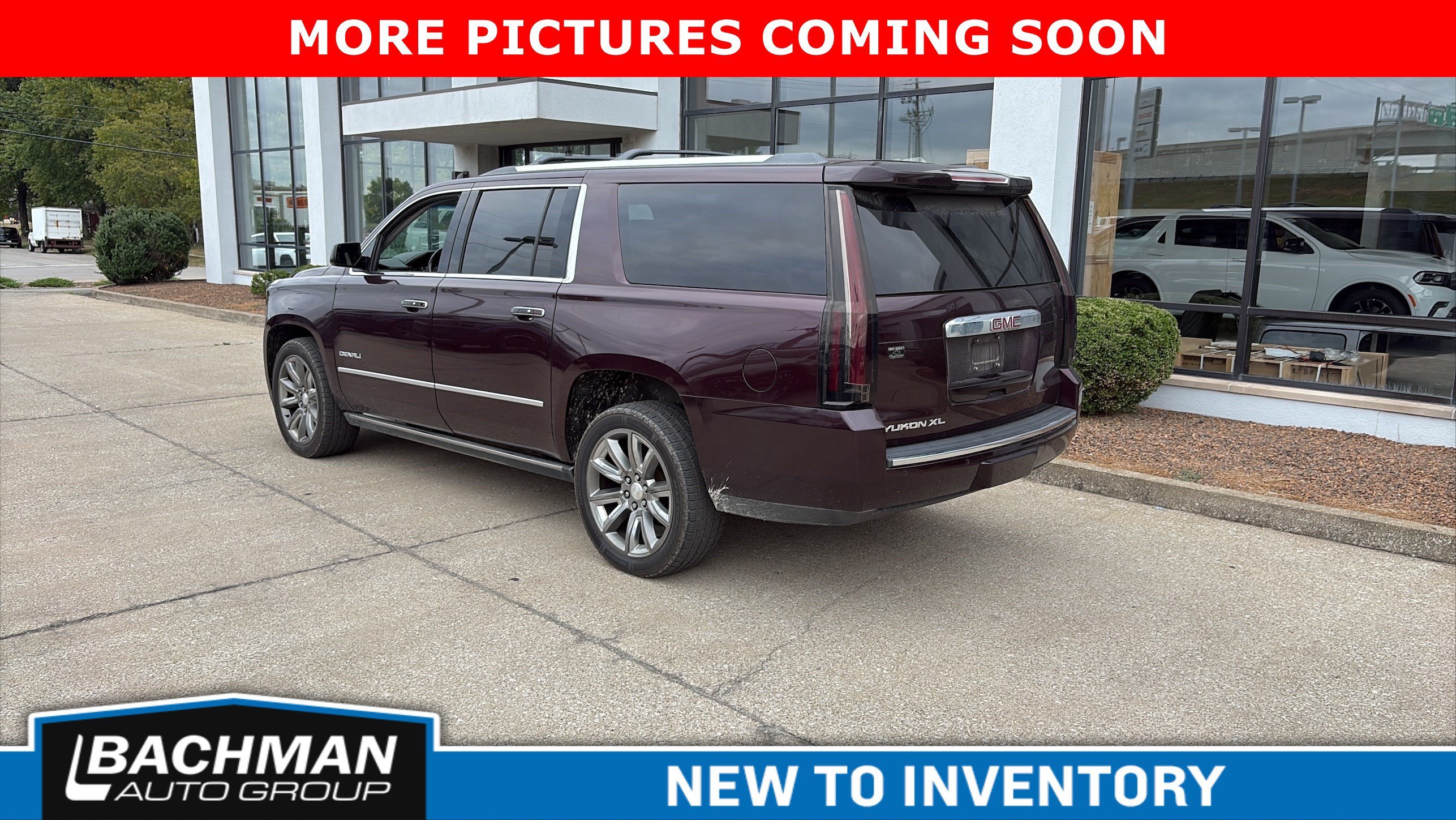 Used 2017 Black Cherry Metallic GMC Denali image 4