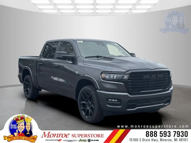 New 2026 Granite Crystal Metallic Clear-Coat Exterior Paint RAM LARAMIE image 1