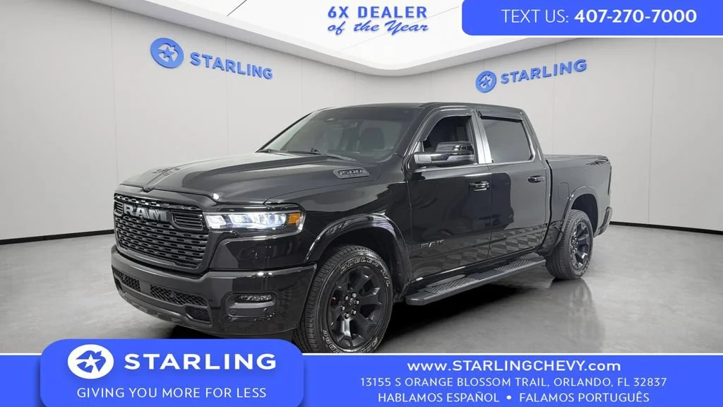 Used 2025 Black Ram Big Horn Crew Cab 4x2 5