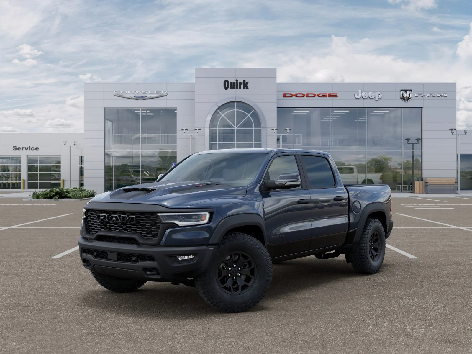 New 2026 Forged Blue Metallic Exterior Paint RAM RHO image 27