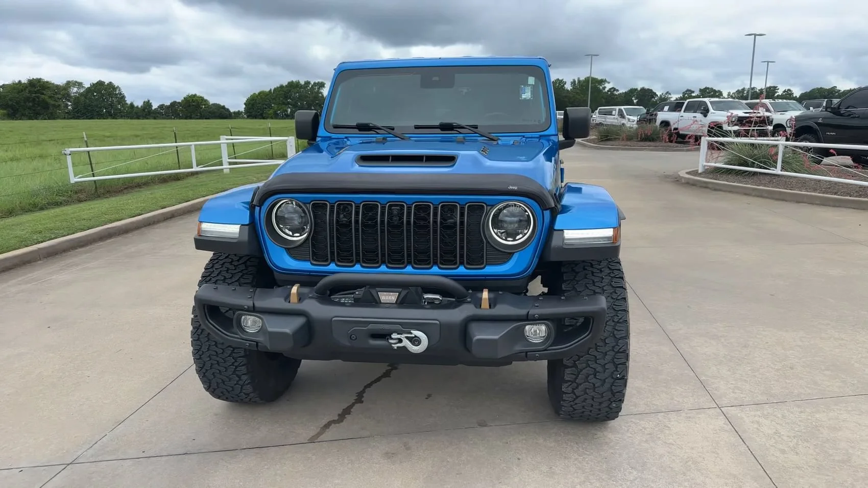 Used 2024 Hydro Blue Pearlcoat Jeep Rubicon 392 image 4