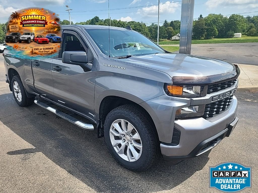 Used 2021 Gray Chevrolet Custom image 1