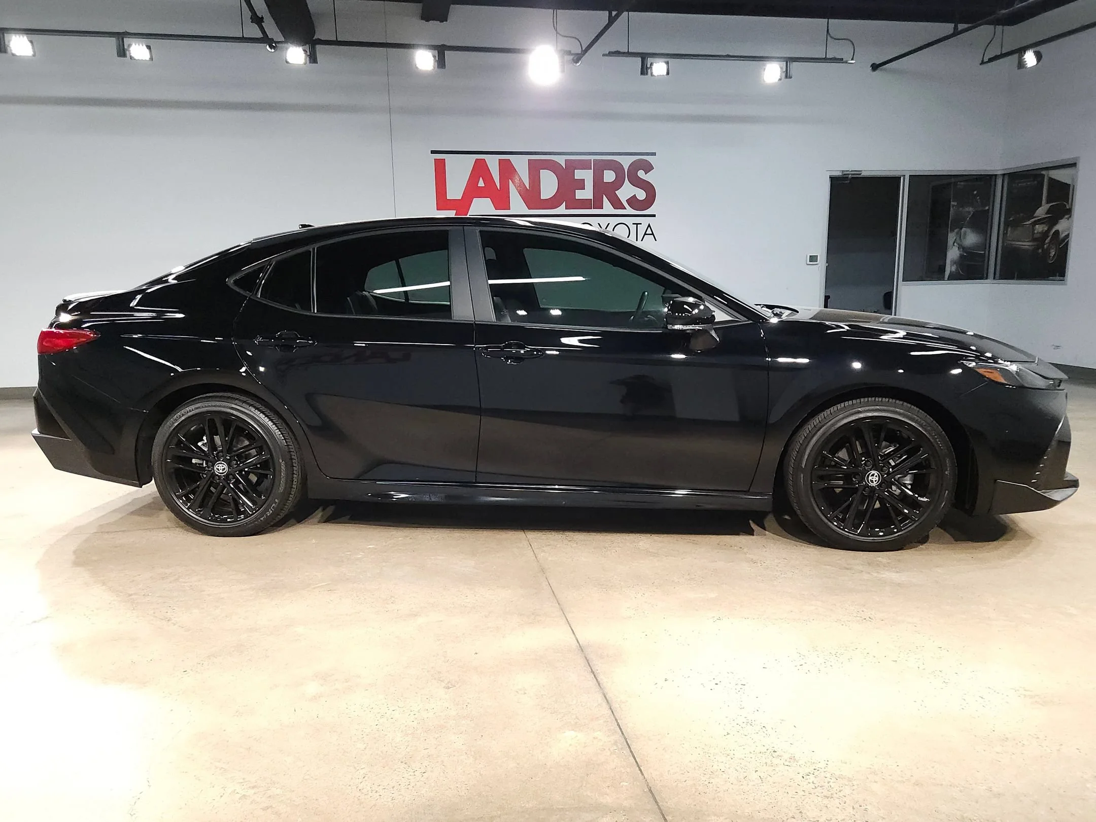 Used 2026 Midnight Black Metallic Toyota SE image 8