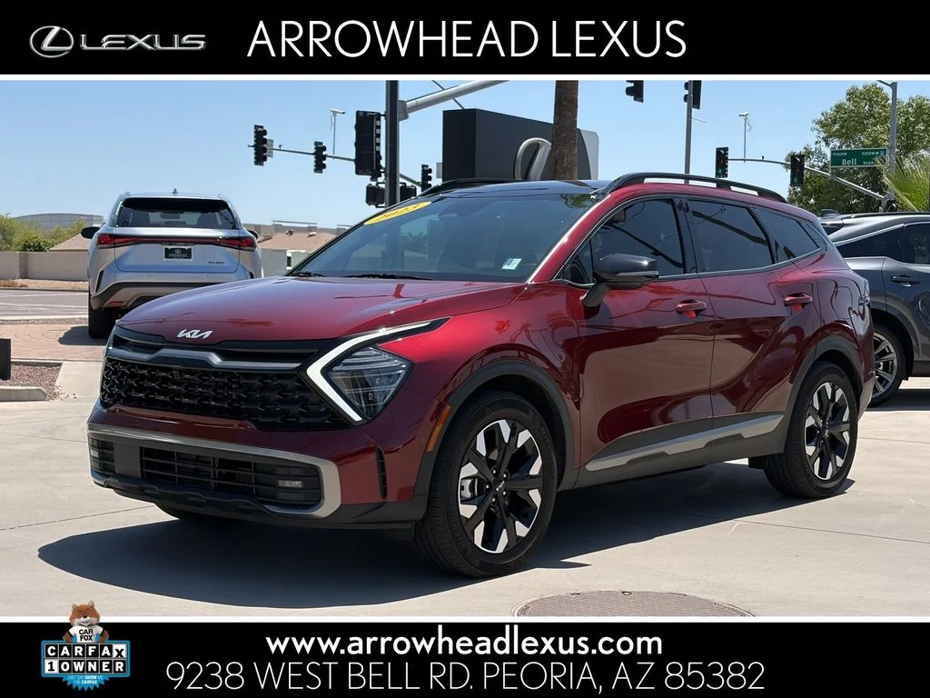 Used 2023 Red Kia X-Line Prestige image 1