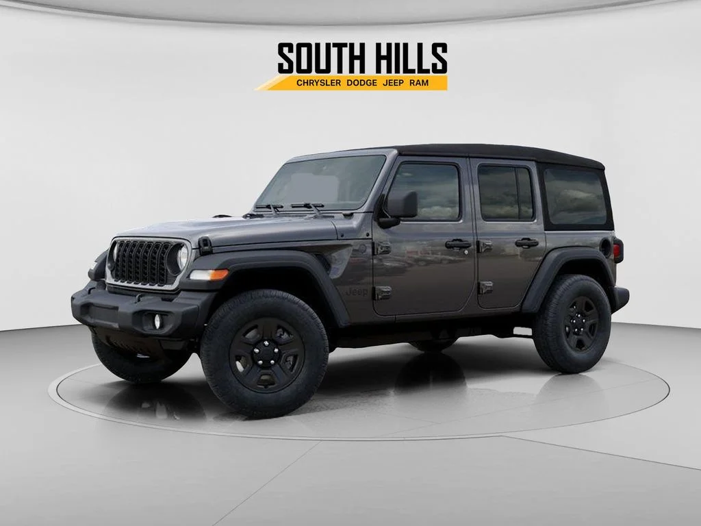 New 2026 Gray Jeep Sport image 2