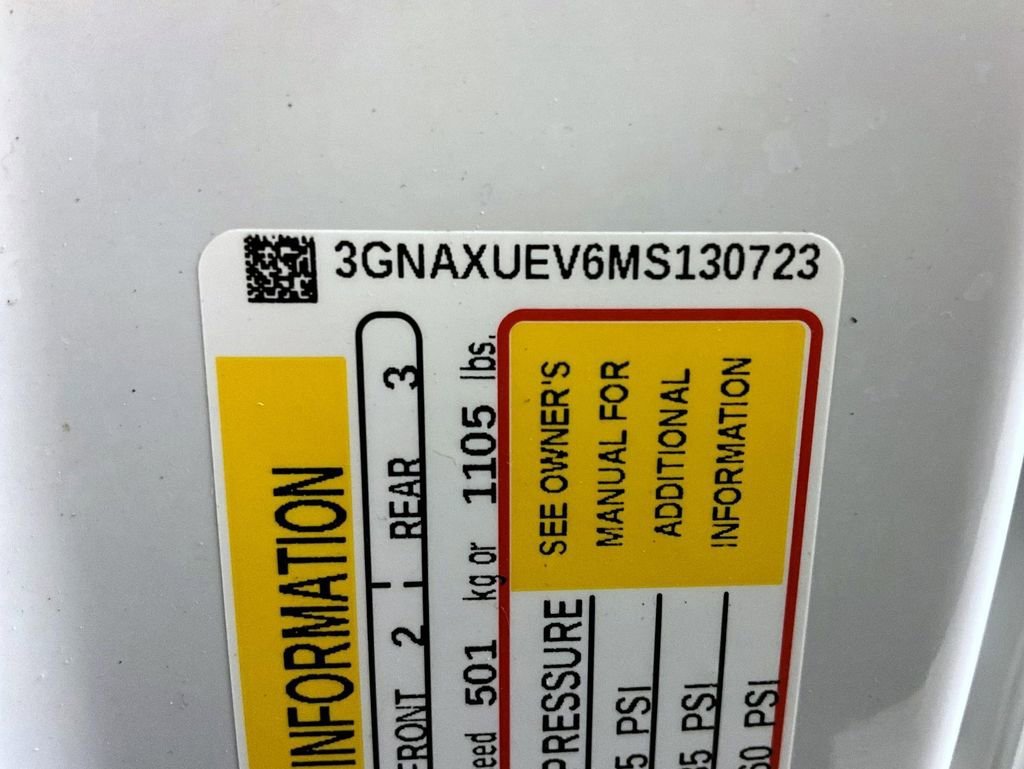 Certified Used 2021 SUMMIT WHITE Chevrolet LT image 24